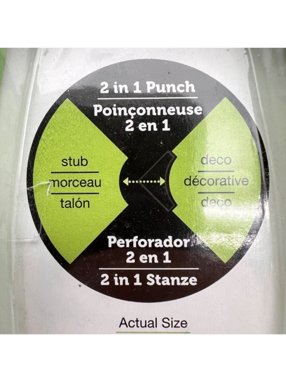 Crop-A-Dile Corner Chomper 2-In-1 Punch Stub & Deco Cut By We R Memory Keepers - Picture 4 of 11